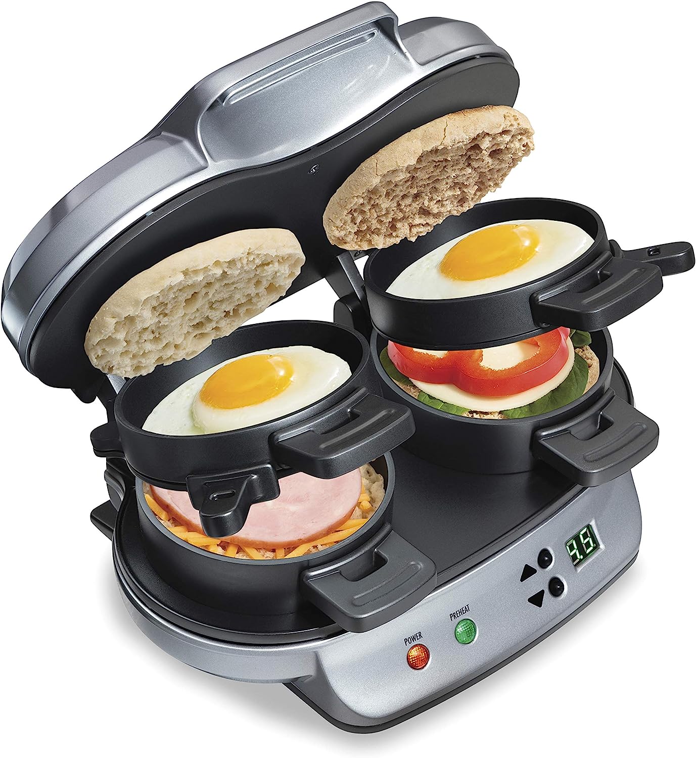 Hamilton Beach 25475A Breakfast Sandwich Maker